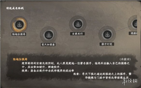 下一站江湖2棋手什么特技