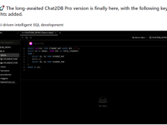 Chat2DB：普通人也能用的AI驱动的数据开发和分析平台